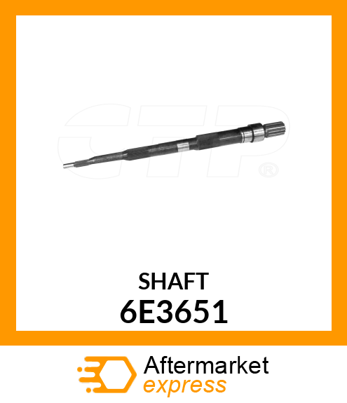 SHAFT 6E3651