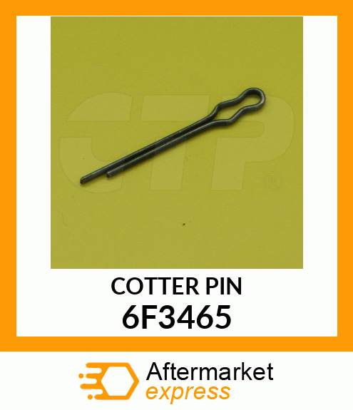 COTTER 6F3465