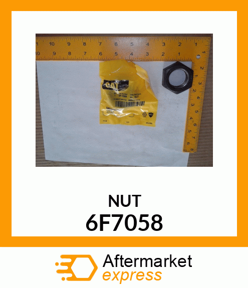 NUT 6F7058