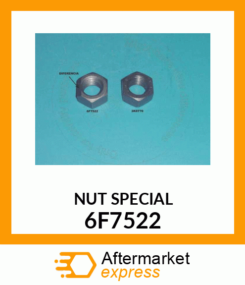 NUT 6F7522