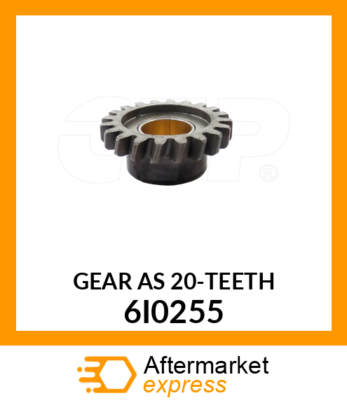 GEAR AS (20-TEETH) 6I0255