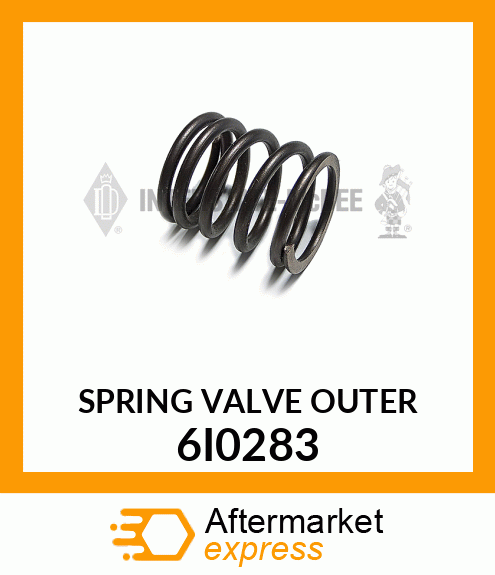 SPRING VALVE OUTER 6I0283