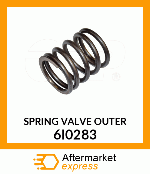 SPRING VALVE OUTER 6I0283