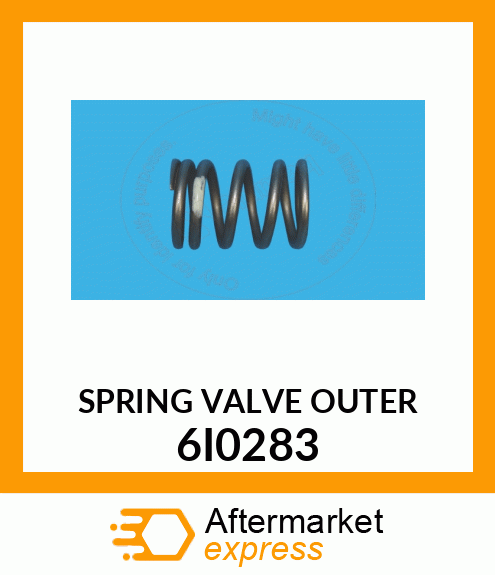 SPRING VALVE OUTER 6I0283