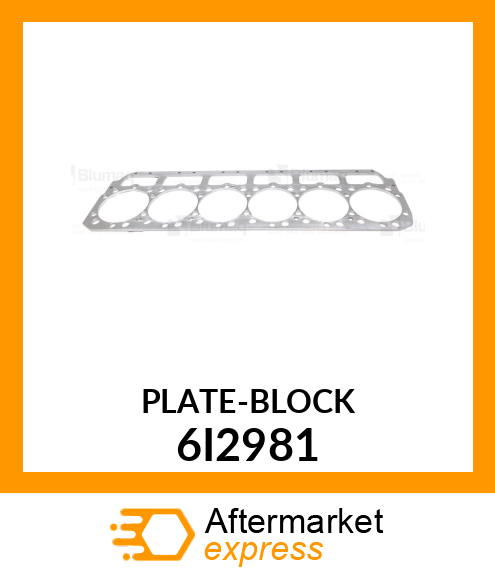 PLATE BLOCK 6I2981