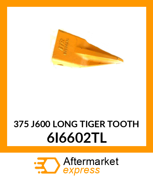 375 J600 LONG TIGER TOOTH 6I6602TL