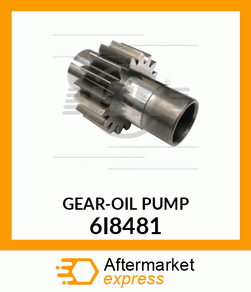 GEAR, OIL PUMP 6I8481