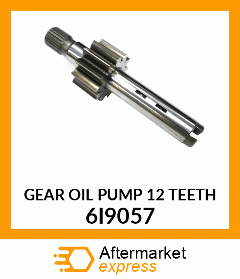 GEAR OIL PUMP (12 TEETH) 6I9057