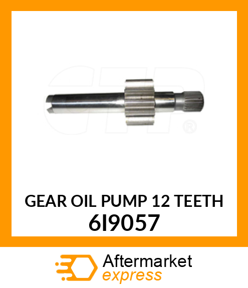 GEAR OIL PUMP (12 TEETH) 6I9057