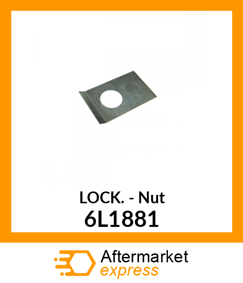 LOCK NUT 6L1881