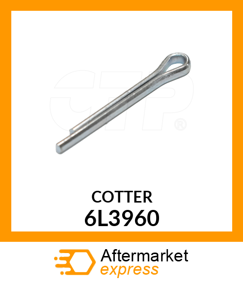 COTTER 6L3960