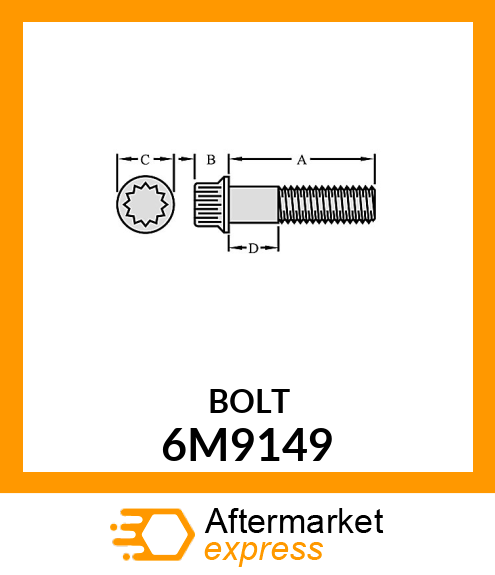 BOLT 6M9149