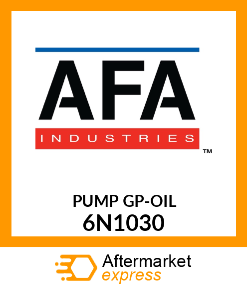 PUMP G OIL 6N1030