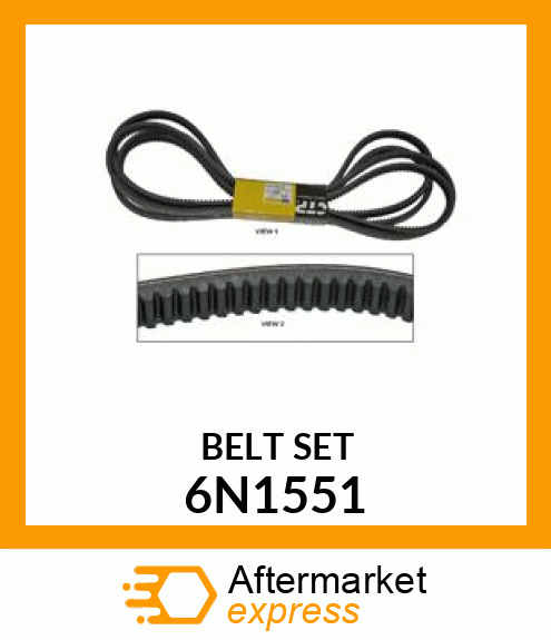 BELT SET 6N1551