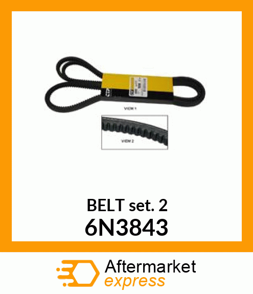 V-BELT SET 6N3843