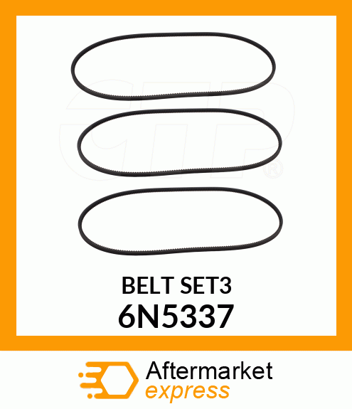 VEE BELT SET 6N5337