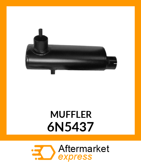 MUFFLER R&D 6N5437