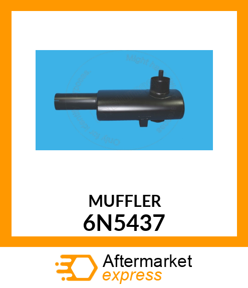 MUFFLER R&D 6N5437