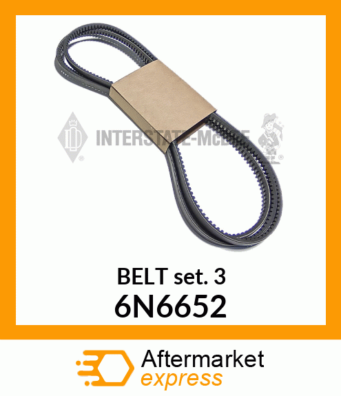 VEE BELT S 6N6652