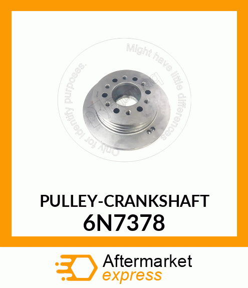 PULLEY-CRANK 6N7378