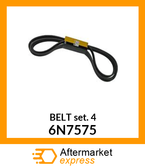 V-BELT SET 6N7575