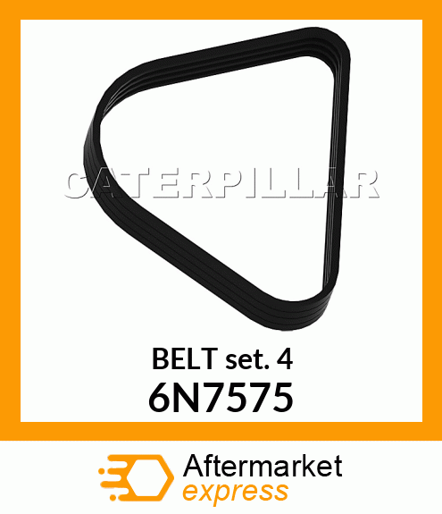 V-BELT SET 6N7575