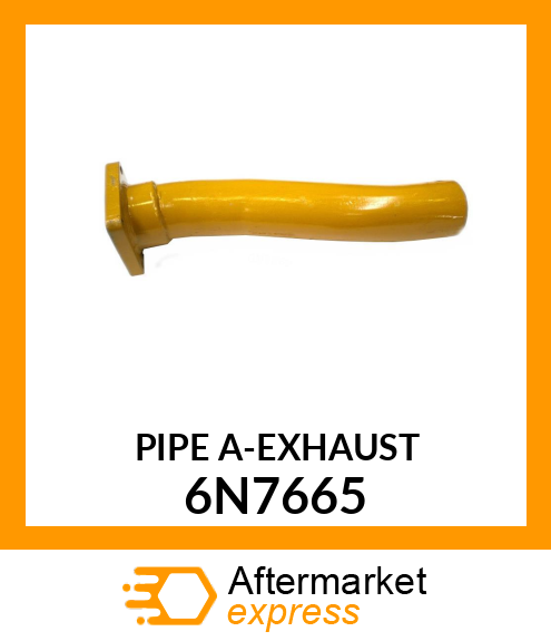 PIPE A-EXHAUST 6N7665