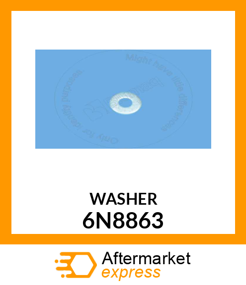 WASHER 6N8863