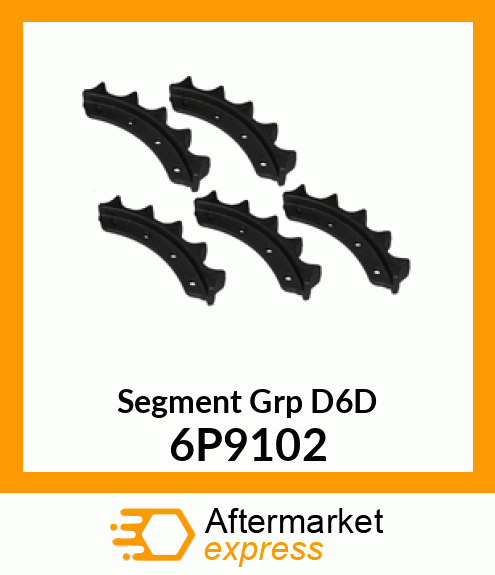 SEGMENT GRP (5 PCS) - D6D CR3 6P9102