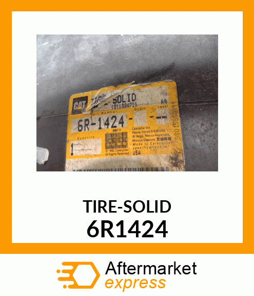 TIRE SOLID 6R1424