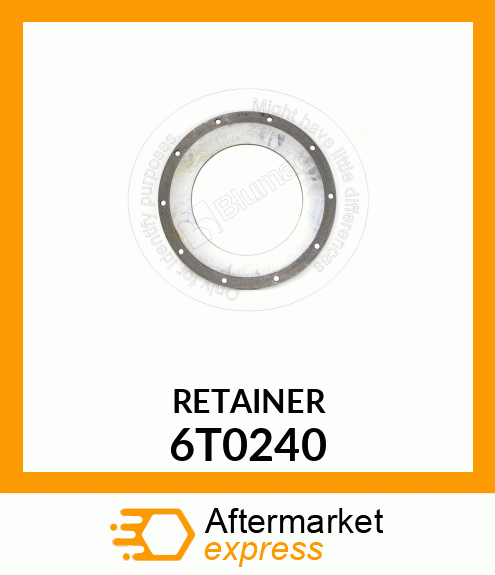 RETAINER 6T0240