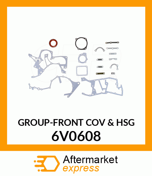 GROUP-FRONT COV & HSG 6V0608