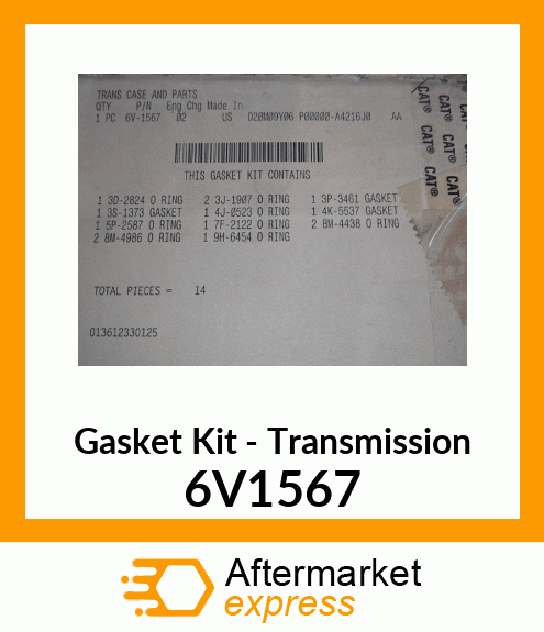 GASKET KIT 6V1567