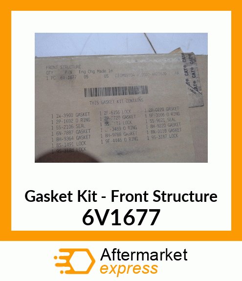 GASKET KIT 6V1677