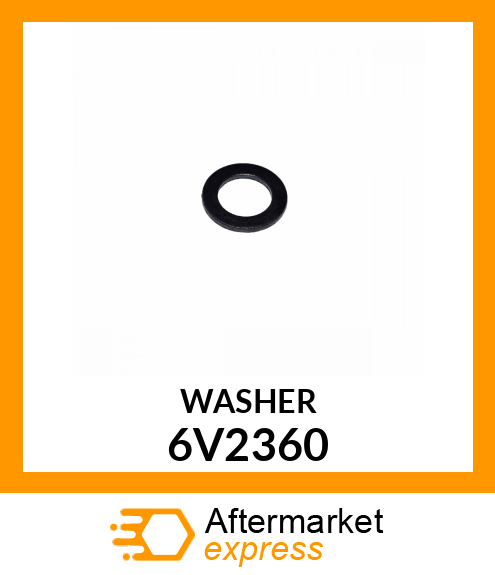 WASHER 6V2360