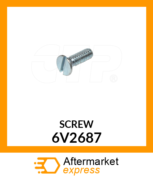 SCREW 6V2687