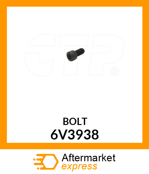 BOLT 6V3938