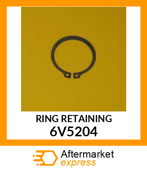 RING RETAINING 6V5204