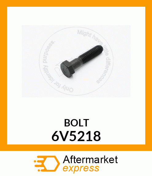 BOLT-PC 6V5218