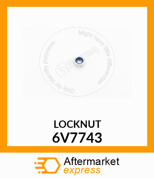 LOCKNUT 6V7743