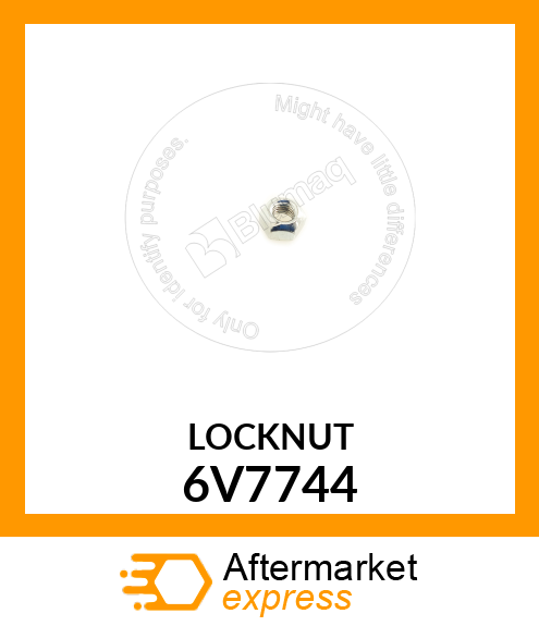 LOCKNUT 6V7744