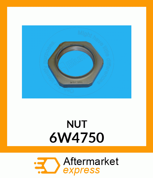 NUT 6W4750