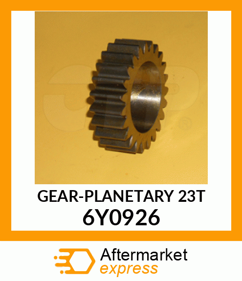 GEAR, PLANETARY FINAL DRIVE 6Y0926