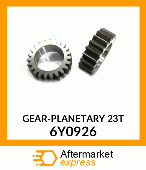 GEAR, PLANETARY FINAL DRIVE 6Y0926