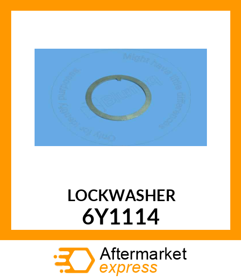 WASHER 6Y1114