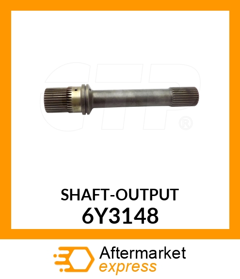 SHAFT, OUTPUT 6Y3148