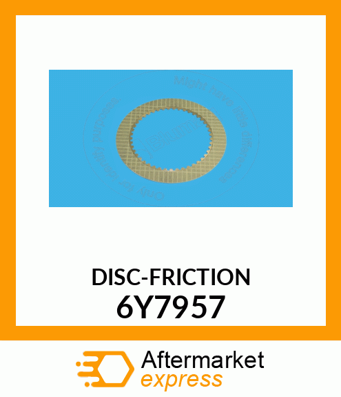 DISC-FRICTION 6Y7957