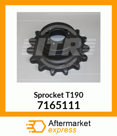 Sprocket T190 7165111