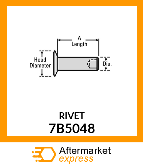 RIVET 7B5048