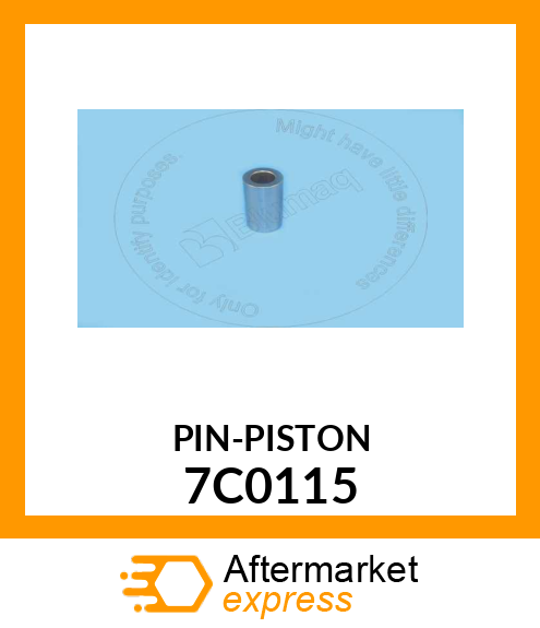 PIN-PISTON 7C0115